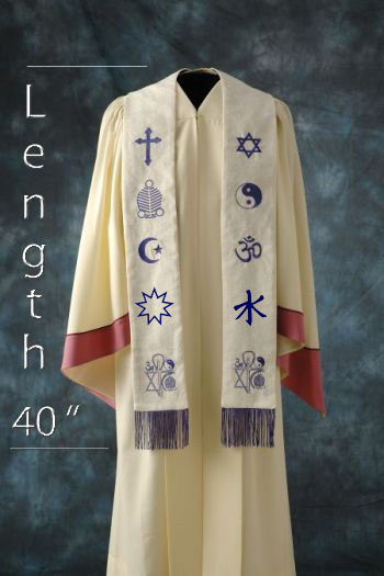 Medium Custom Interfaith Stole
